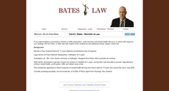Desktop Screenshot of bateslaw.co.nz